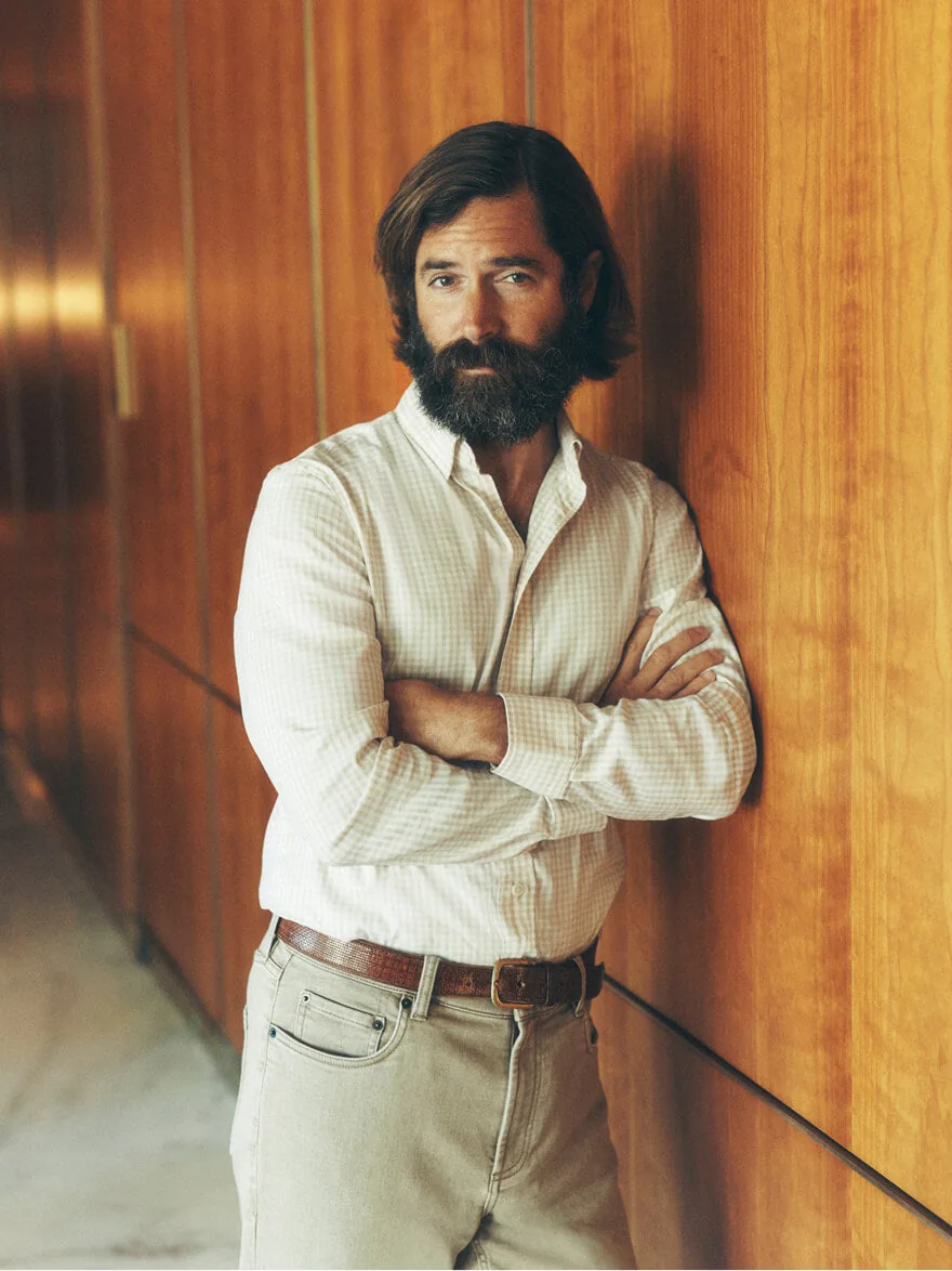 Faherty menswear outfit image.
